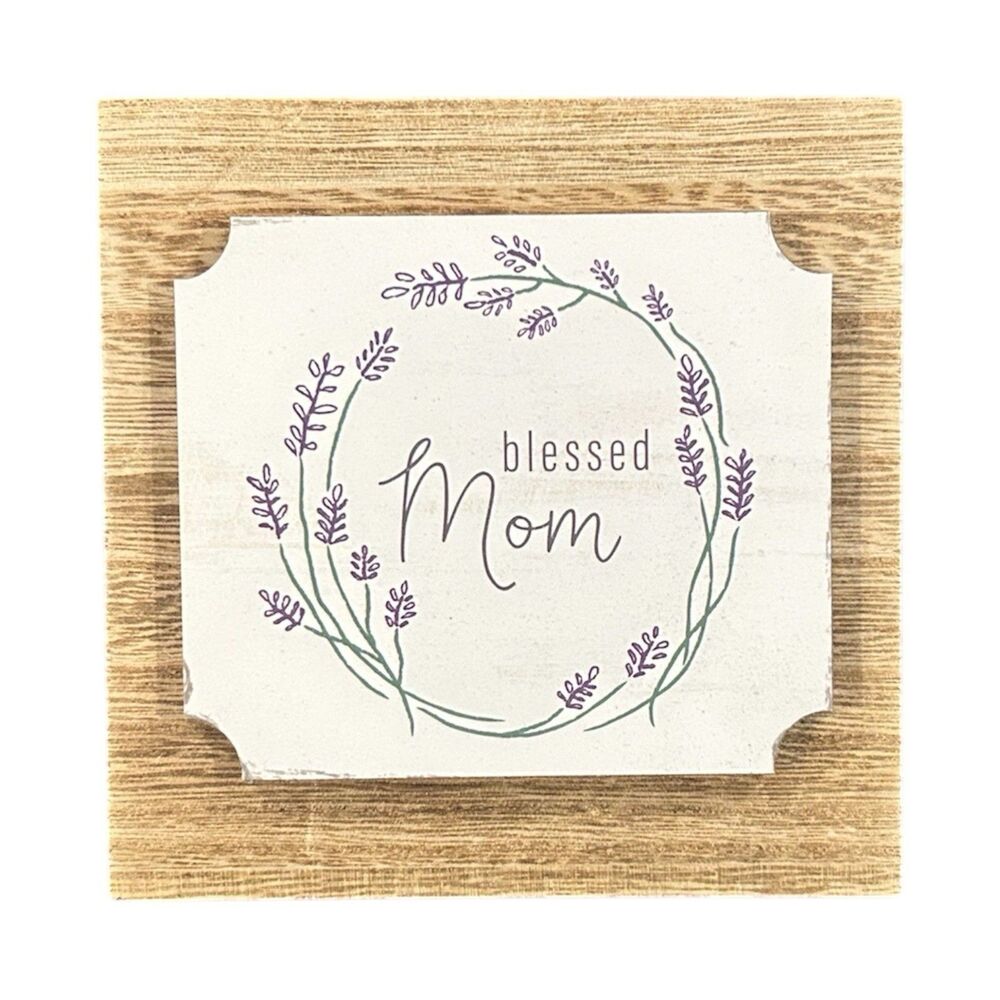 Way to Celebrate Tabletop Decor Blessed Mom